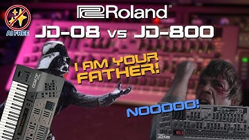 Roland JD-08 vs JD-800 - How identical are they really?
