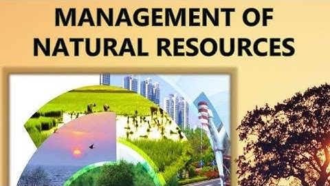 Management of natural resources class 10th chapter 16 notes