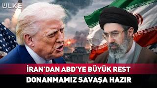 İrandan Abdye Büyük Rest Donanmamız Savaşa Hazır