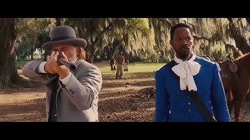 Django and Dr.King Schultz kill Brittle Brothers | Django Unchainged 2012