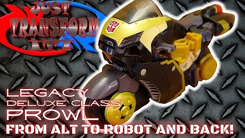 JUST TRANSFORM IT!: Legacy Deluxe Prowl