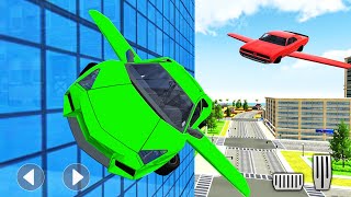 Flying Car City Driving Simulator 3D - Android Gameplay screenshot 1