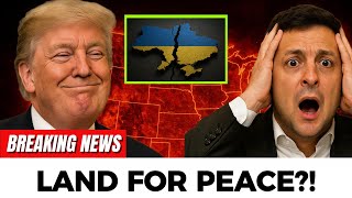 1 Min Ago: Trump Urges Zelensky - Ukraine Told To Surrender Land For “Peace” Deal With Putin