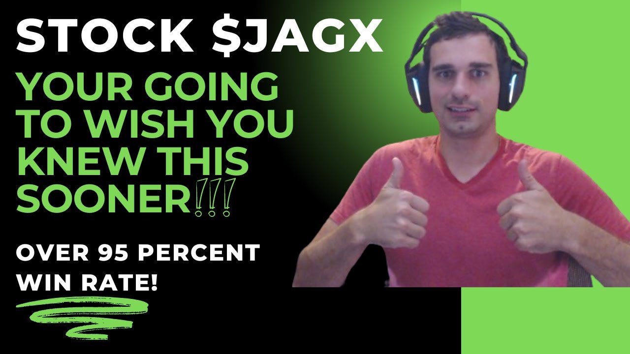 Should You Buy $JAGX Now After This Big Move Down | I Will Show You a System That Works!