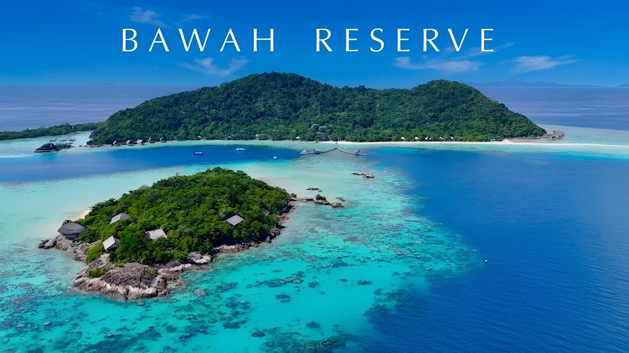 Bawah Reserve Indonesia | Самый эксклюзивный частный островной курорт Азии (тур в формате 4K)