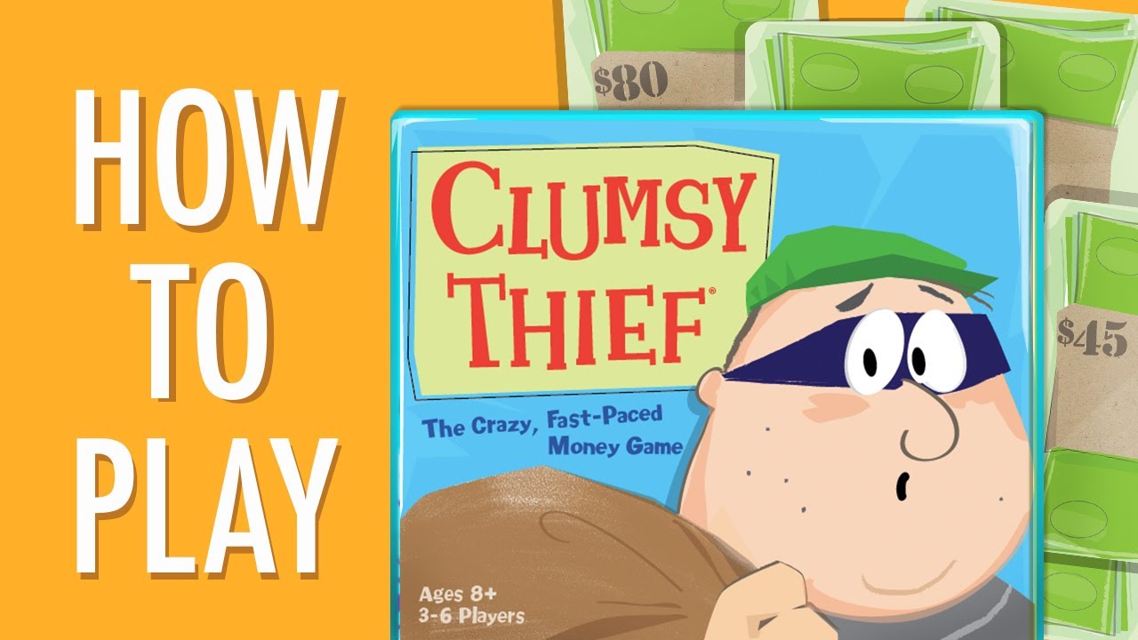 Clumsy Thief Money Game - YouTube