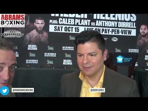 Boxing Broadcaster Ray Flores talks Wilder - Helenius and Ruiz Jr. - Ortiz