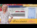 How to use your brother stellaire xj1  babylock altair sewing  embroidery machine  part 2