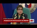 Prosekusyon nagsasagawa ng briefing | NewsWatch Live