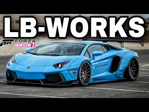 GANHEI A LAMBORGHINI AVENTADOR COM BODY KIT LB | FORZA HORIZON 3!!! 5