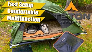 TETON Vista 1 - Ultimate Solo Truck/Car Quick Setup Camping