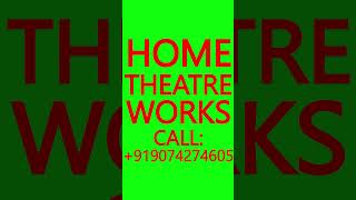 HOME THEATRE WORKS, HOME CINEMA #HomeTheatre #Cinema #AudioSystem #Television #Speakers #Woofer