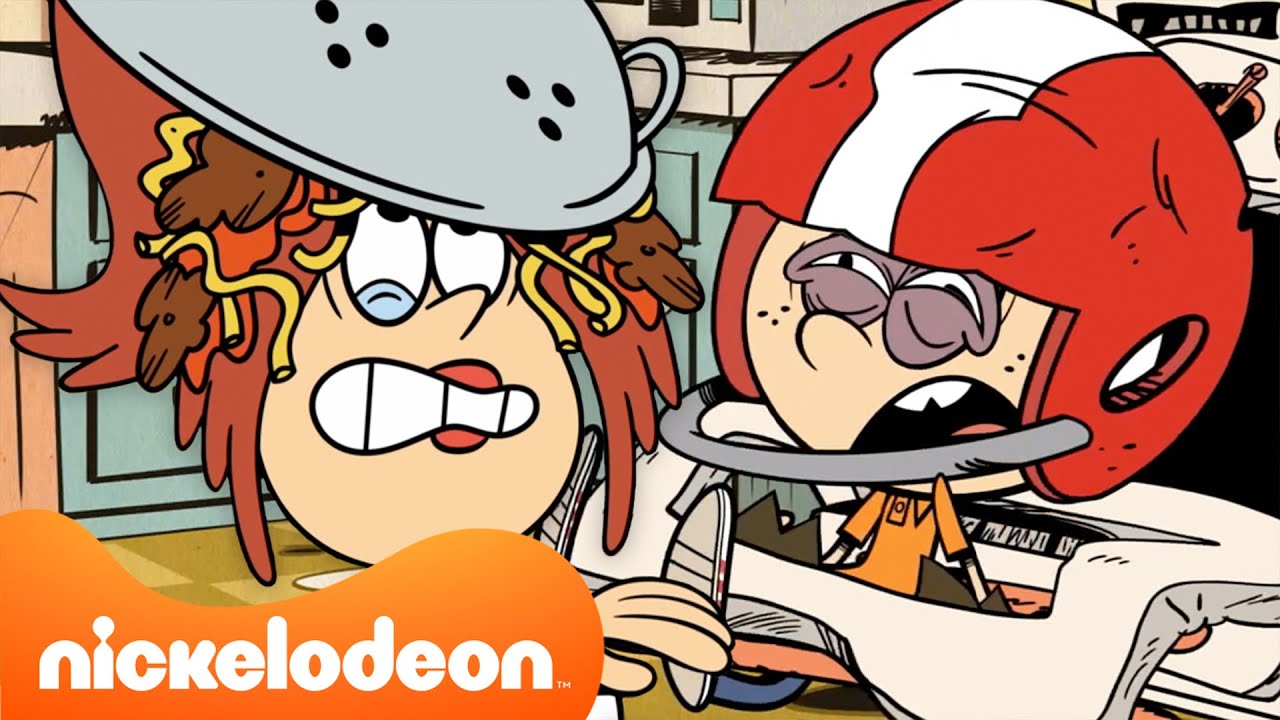 Loud House | 1 uur lang chaos in de keuken van de Herries! Lincoln, Lynn Sr. & MEER keukenrampen