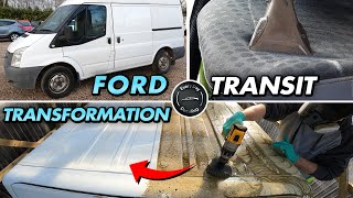 Deep Cleaning a Ford Transit Van 12 year old Disaster detail Dirty/Filthy Car screenshot 3