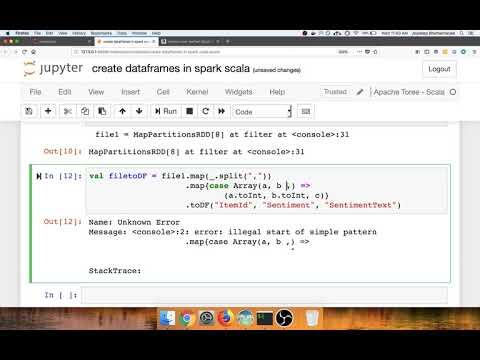 Creating Dataframes in