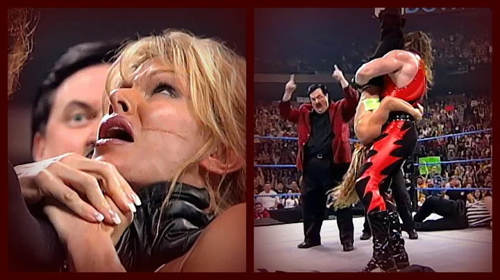 Kane vs Triple H & X-Pac w/ Stephanie & Tori (Kane...