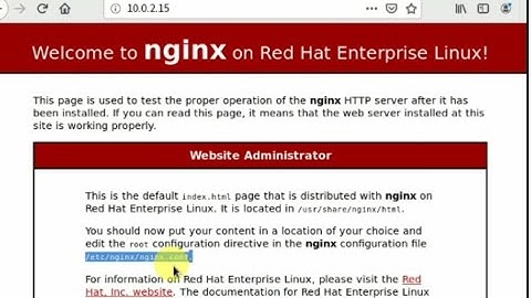 Linux Tutorial | Nginx web server installation in CentOS8 or  RHEL8