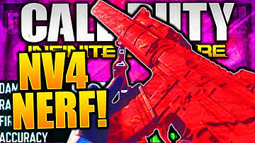 NV4 NERF ON INFINITE WARFARE! OVERPOWERED GUN AFTER PATCH UPDATE COD INFINITE WARFARE! (NV4 NERF)