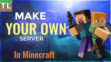 TUTORIAL!! How To Make Your Own Server In Minecraft.(tlauncher)