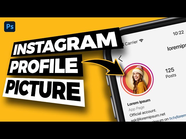 How to Create Instagram Profile picture in Photoshop - Version 3 class=