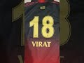 rcb new jersey 🏏 #jersey #rcbjersey #viratkohli #1mviewers#ipl #viral #trend #ytshorts #shorts