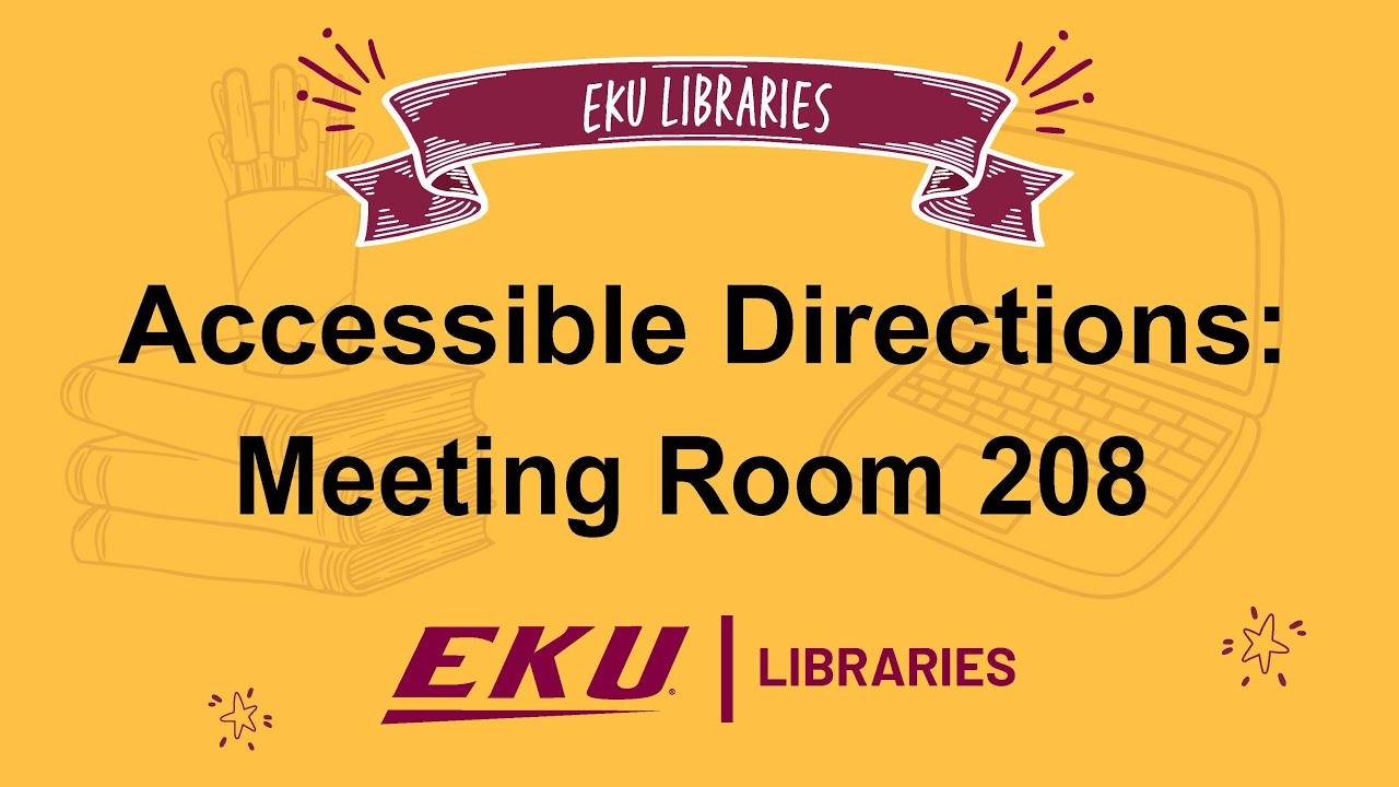 Meeting Room 208 - Accessible Directions