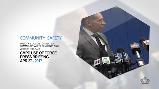 CMPD Use of Force Press Conference 04_27_17