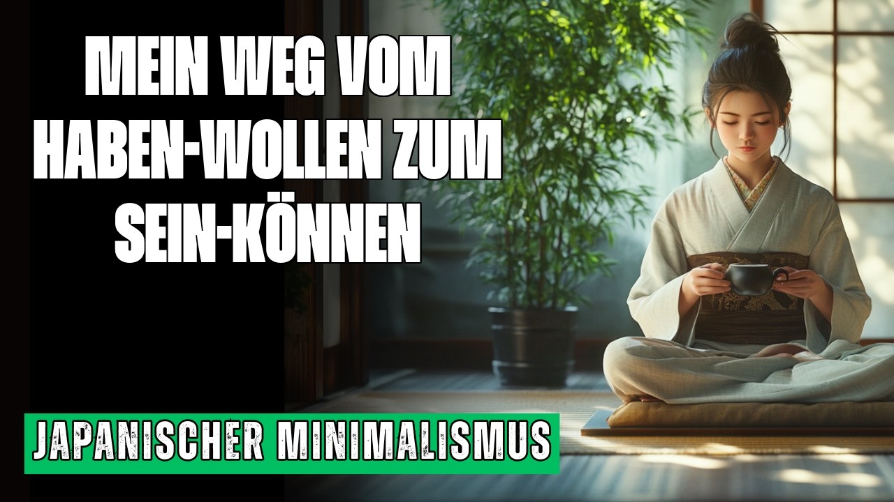 JAPANISCHER MINIMALISMUS: WARUM WENIGER GEGENSTÄNDE MIR MEHR FRIEDEN GEBRACHT HABEN