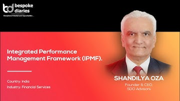 Integrated Performance Management Framework IPMF