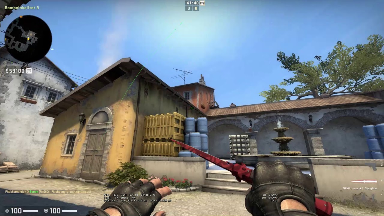 CS;GO Inferno flash til b site - YouTube