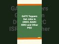 GATE Exam Jobs
