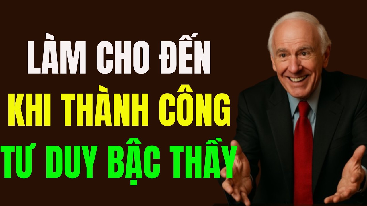 Làm Cho Đến Khi Thành Công – Bài Học Kỷ Luật Mạnh Mẽ Nhất Của Bậc Thầy | Động Lực Từ Jim  Rohn