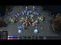 Game highlights of AlphaStar versus Team Liquid’s TLO and MaNa