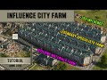 Anno 1800 - Influence "City Farm" - Tutorial