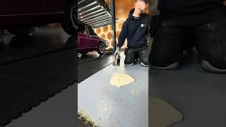 The ULTIMATE Classic Car Showroom Upgrade with Ecotile Flooring