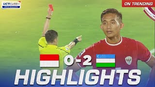 HIGHLIGHT! Indonesia (0) vs (2) Uzbekistan | AFC U23 ASIAN CUP QATAR 2024