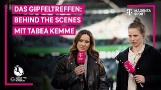 Behind the Scenes mit Tabea Kemme: VfL Wolfsburg gegen FC Bayern | FrauenBundesliga | MAGENTA SPORT