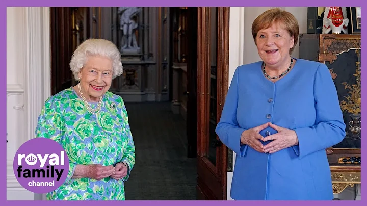The Queen Meets German Chancellor Angela Merkel at...