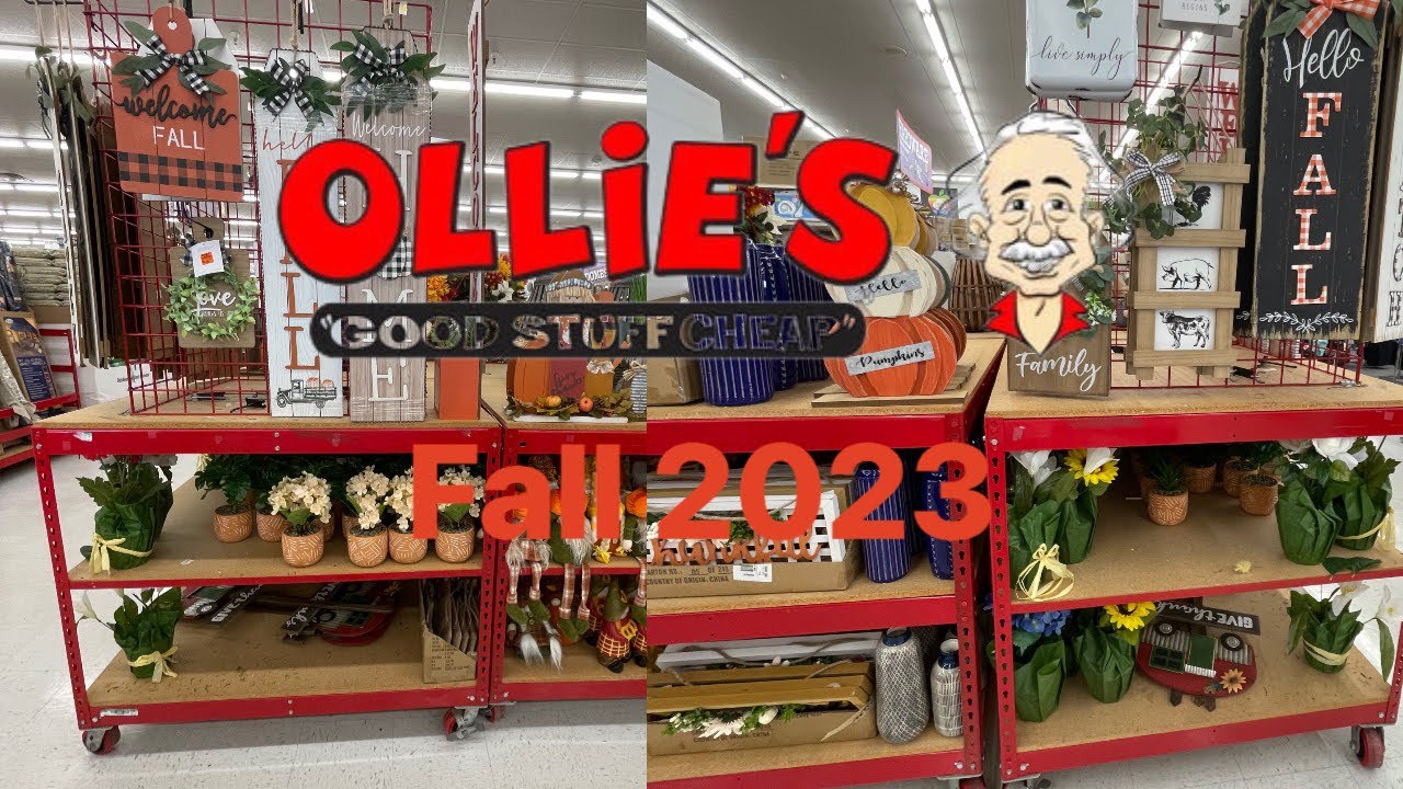 Ollie’s Bargain Outlet Fall 2023 YouTube