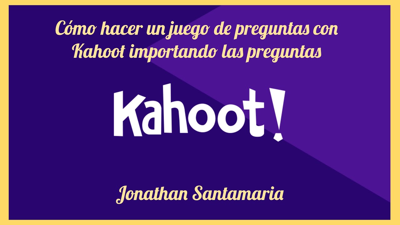 ▷ KAHOOT! 👌 plataforma para crear juegos de preguntas de forma fácil 