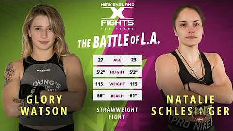 Glory Watson vs. Natalie Schlesinger