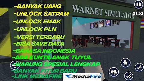 Save Data Warnet Simulator Versi 2.1.2 Terbaru