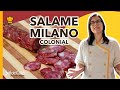 COMO FAZER SALAME MILANO PASSO A PASSO | RECEITA SALAME MILANO CASEIRO | CHARCUTARIA SAL DE CURA