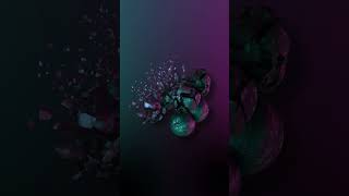 ball fracture Motion graphics done using element 3d#videocopilot #aftereffects #animation #gaming