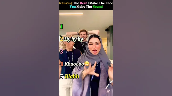 Ranking "I Make The Face You Make The Sound"Trend-part10