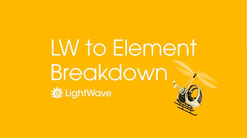 LightWave 3d: Compositing Using Elements 3d