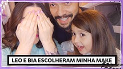 A REVANCHE: meu marido (e filha!) ESCOLHERAM MINHA MAKE | Lu Ferreira | Chata de Galocha