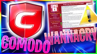 Comodo Antivirus VS WannaCry Ransomware!