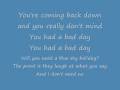 Alvin and the chipmunks - bad day (lyrics)