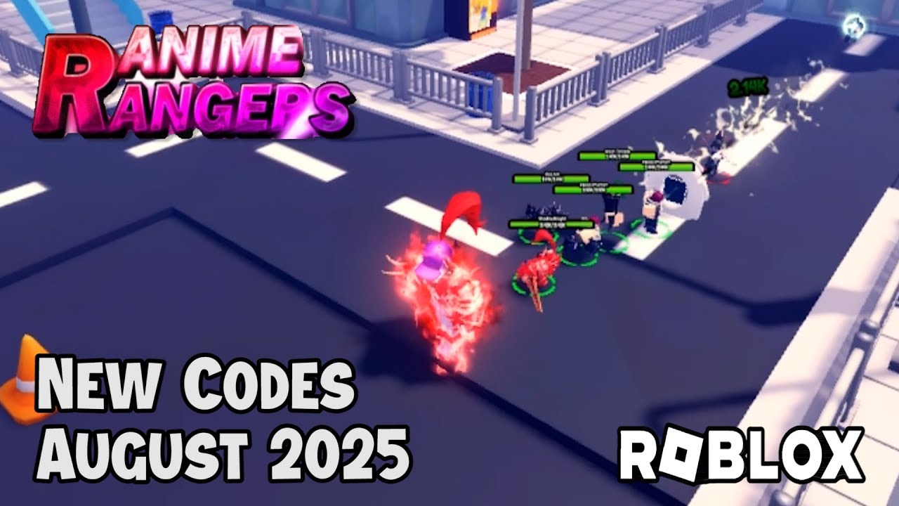 Roblox Anime Rangers X -New Codes August 2025 - YouTube